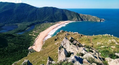 praia vista de morro