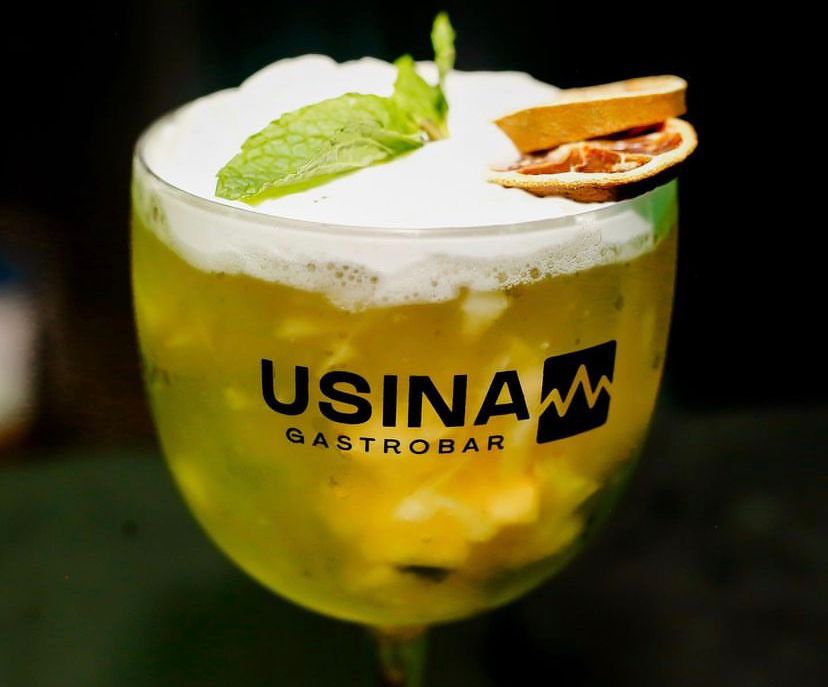 Drinque do Usina Gastrobar