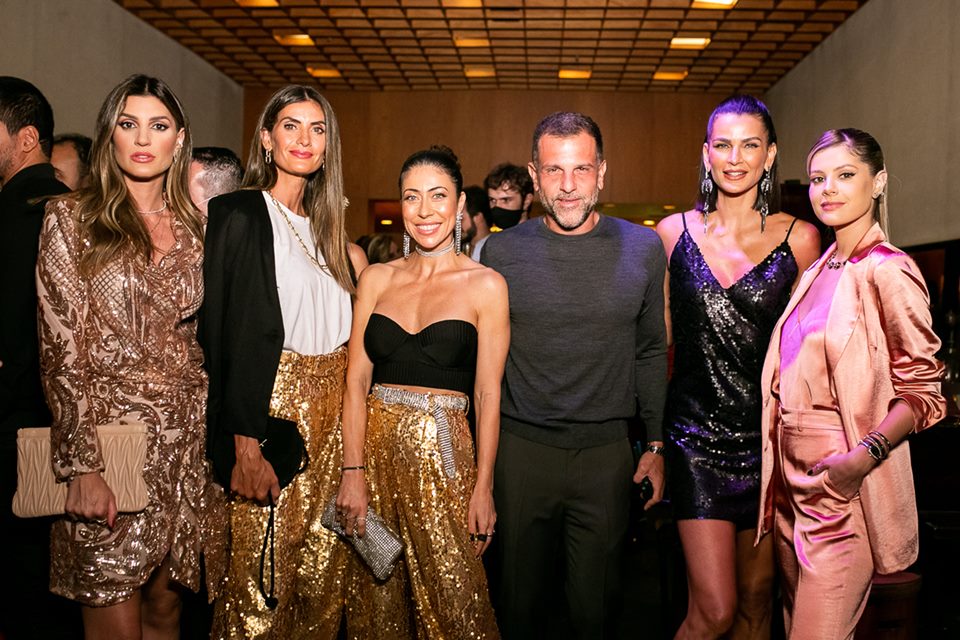 Maria Rudge, Isabella Fiorentino, Anna Carolina Bassi, Alexandre Birman, Fernanda Motta e Lala Rudge