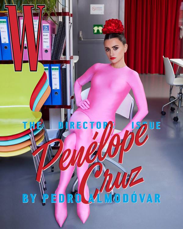 Penélope Cruz na capa da W Magazine