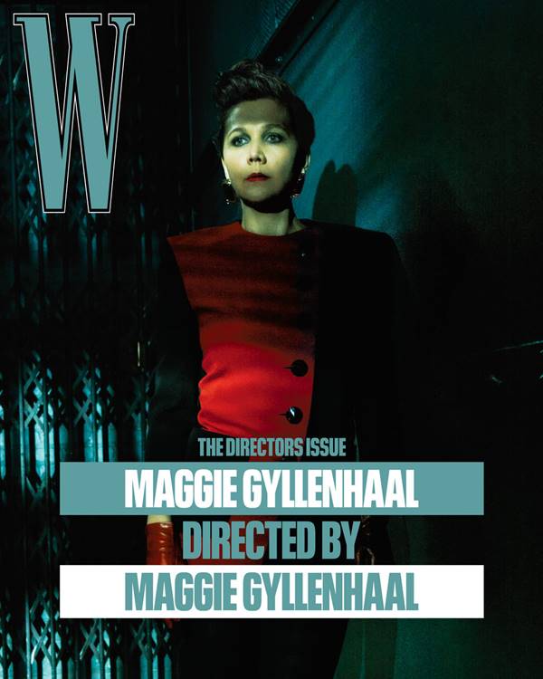 Maggie Gyllenhaal na capa da W Magazine