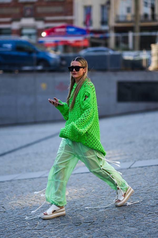 Transparência no street style