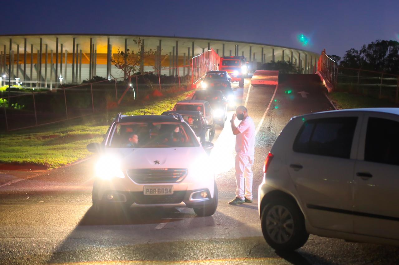 Cine drive in durante periodo de quarentena e corona vírus