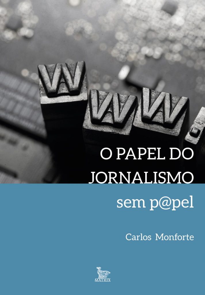 Capa do livro O Papel do Jornalismo Sem Papel