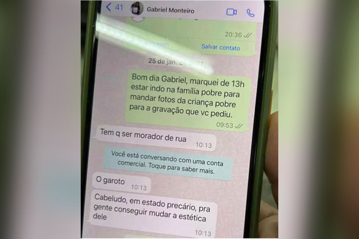 Gabriel Monteiro mandou equipe encontrar morador de rua “cabeludo” |  Metrópoles