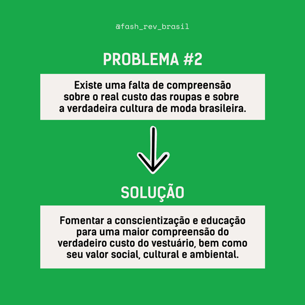 Cartaz da Semana Fashion Revolution 2022 alertando sobre os problemas e as soluções da indústria da moda