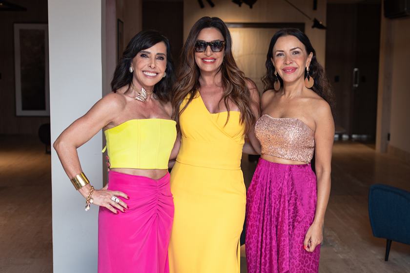 12/04/2022. Ana Paula Gonçalves, Claudia Meireles e Claudia Salomão celebram aniversário. Fotos: Matheus Veloso/Especial Metrópoles