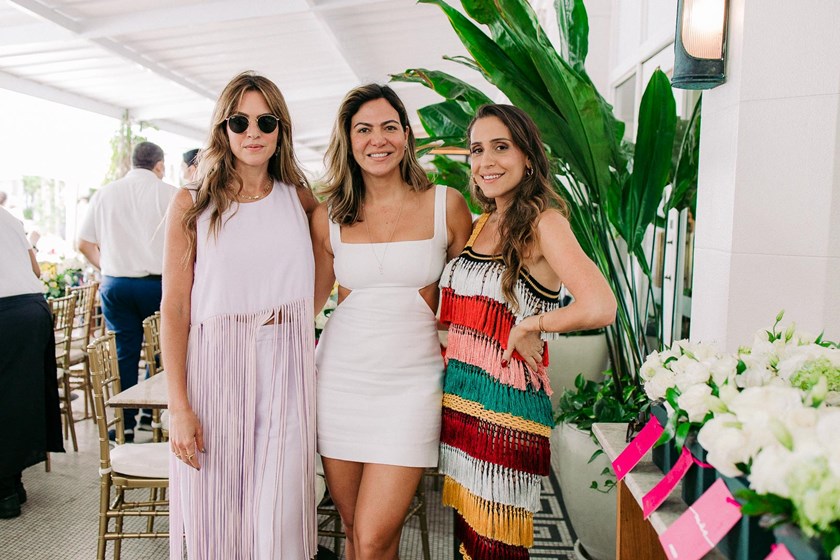 Juliana Calcena, Carol Sampaio e Carol Buffara