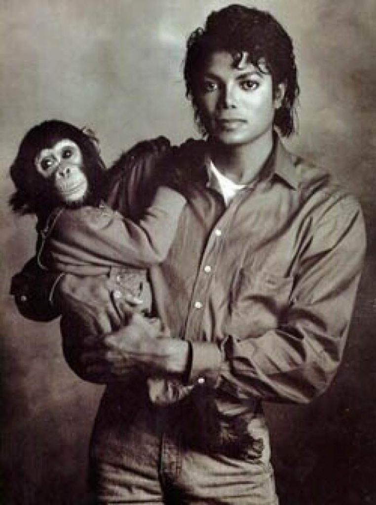 Michael Jackson e macaco Bubbles