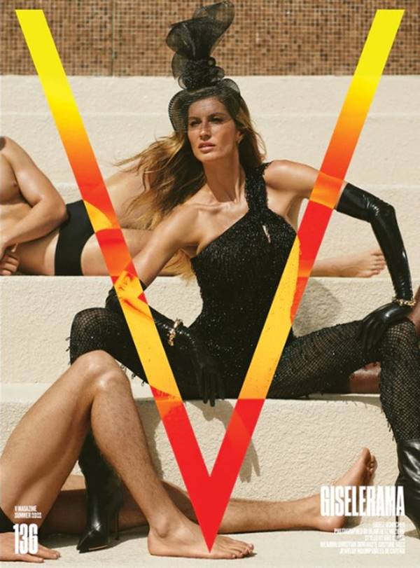 Gisele Bündchen na capa da V Magazine