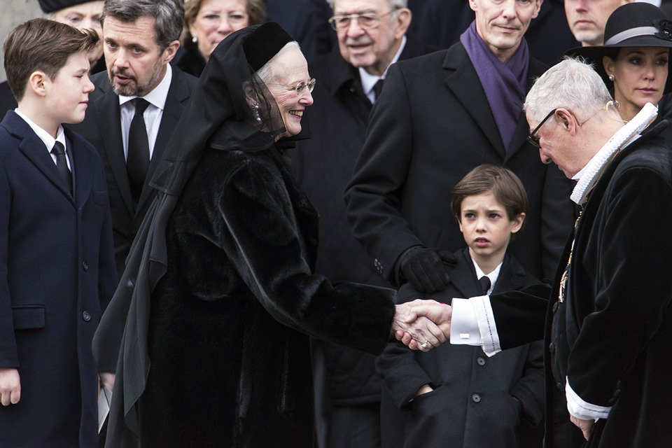 Foto colorida. Rainha Margrethe