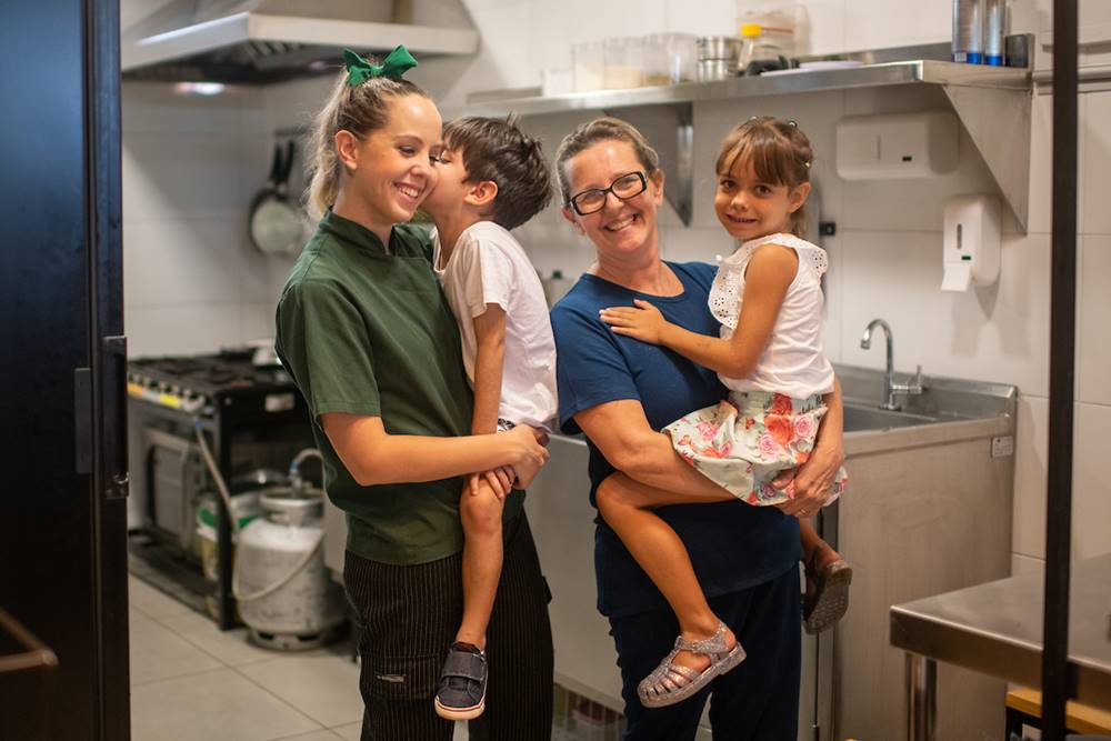 Dia das mães, história da chef Babi Frazão