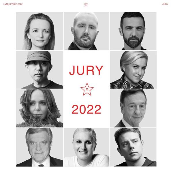 Jurados do Prêmio LVMH 2022