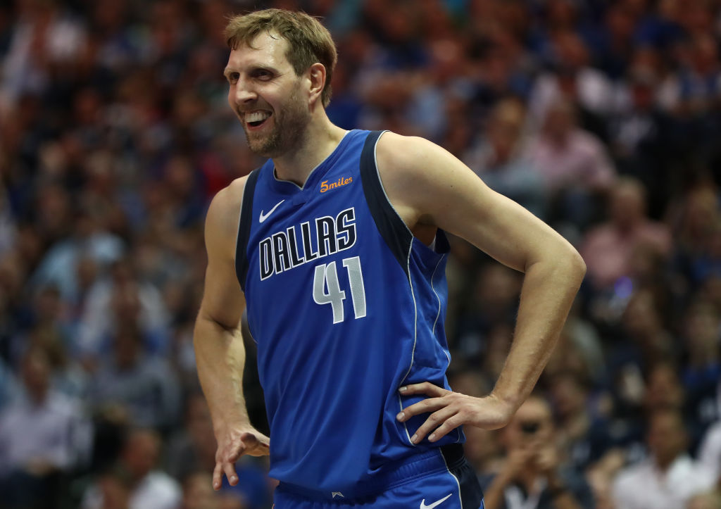 Dirk Nowitzki foi MVP da NBA em 2007, atuando pelo Dallas Mavericks