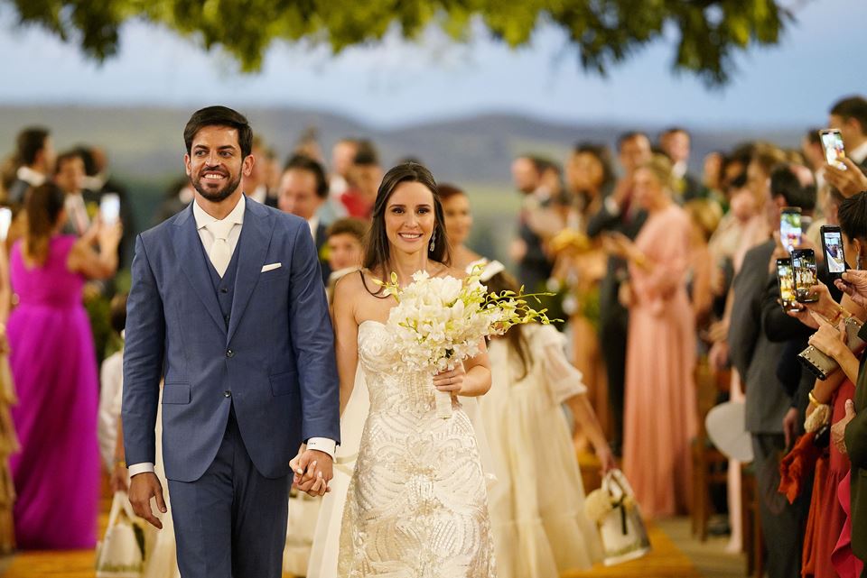 O memorável enlace campestre de Maria Eduarda Oliveira e Thiago Fleury