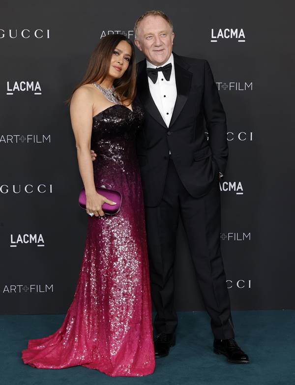 François-Henri Pinault e a atriz Salma Hayek