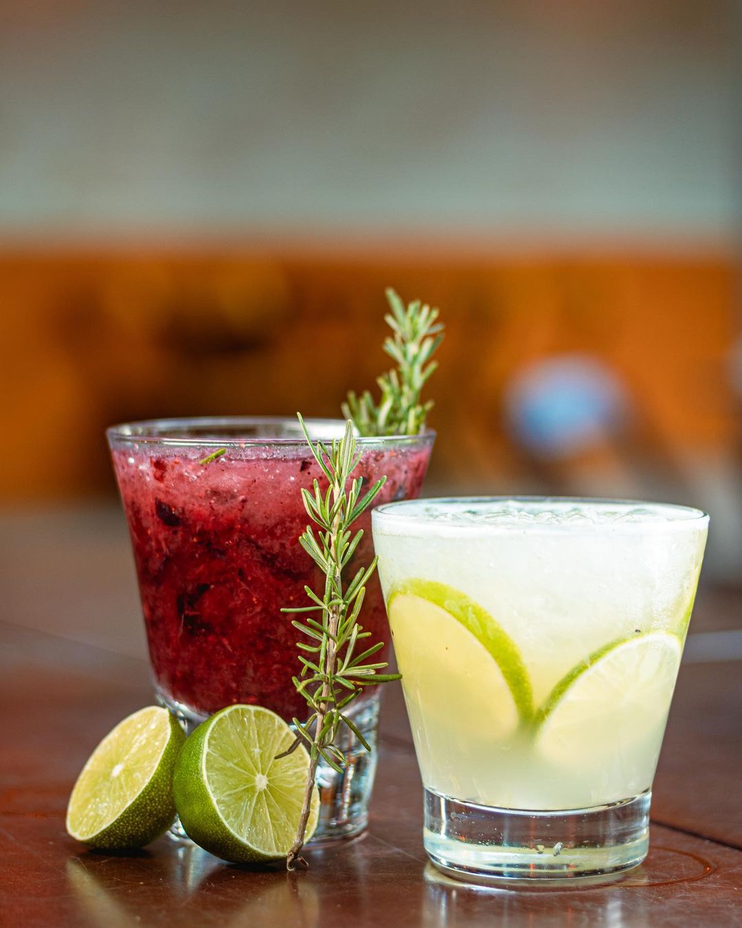 Caipirinha e caipirosca do Eskenta Bar