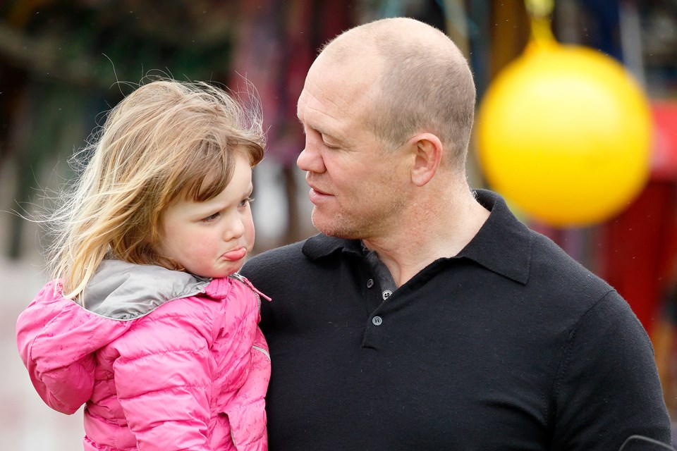 Mia Tindall e Mike Tindall