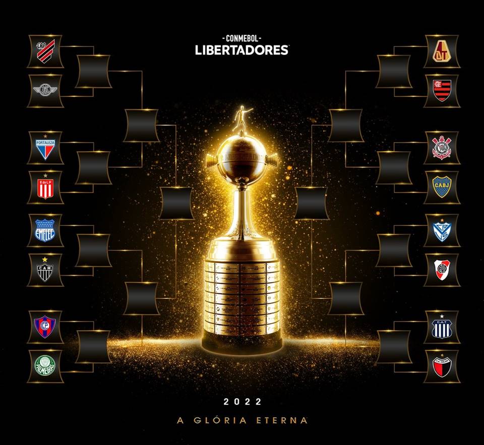 Sorteio define os confrontos das oitvas de final da Libertadores