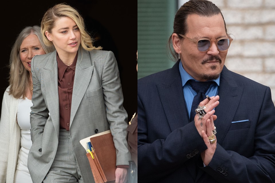 Amber Heard e Johnny Depp - Metrópoles