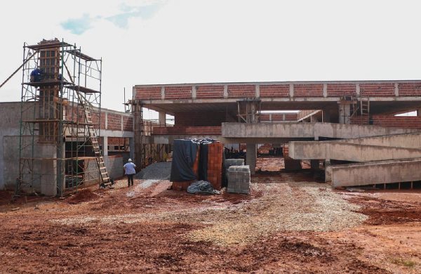 Construção da Escola Técnica de Santa Maria