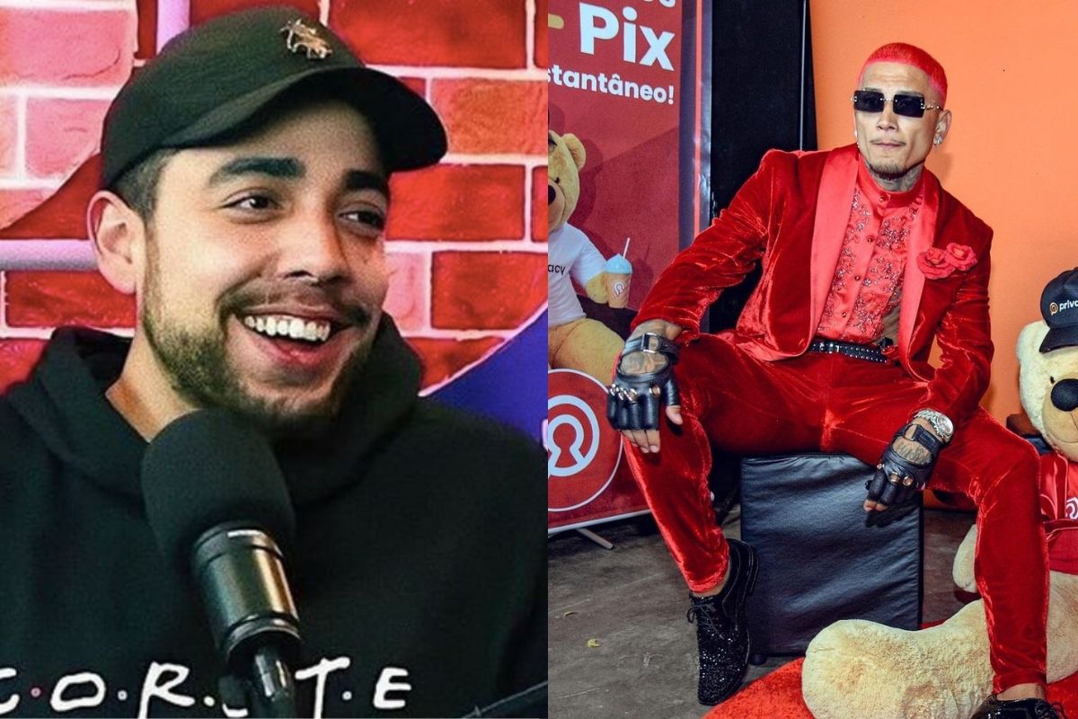 Lucas Selfie se desculpa com Dynho Alves após briga em podcast | Metrópoles