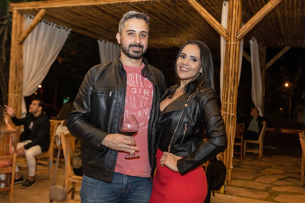 Rodrigo Carvalho e Fernanda Regis