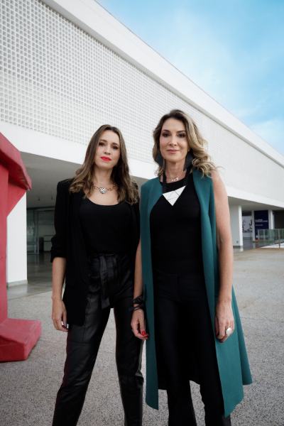 Priscilla Monteiro e Caetana Franarin, idealizadoras do BXB Brasília Design Week