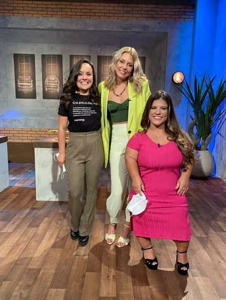 Mulheres em apresentação do Shark Tank 