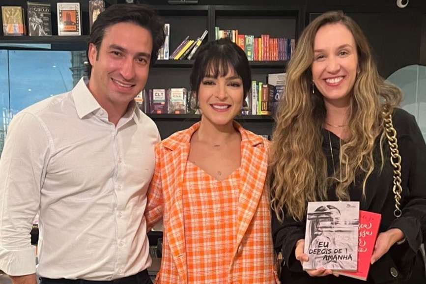 Davi Ramos, Luísa Peleja e Marcella Borges