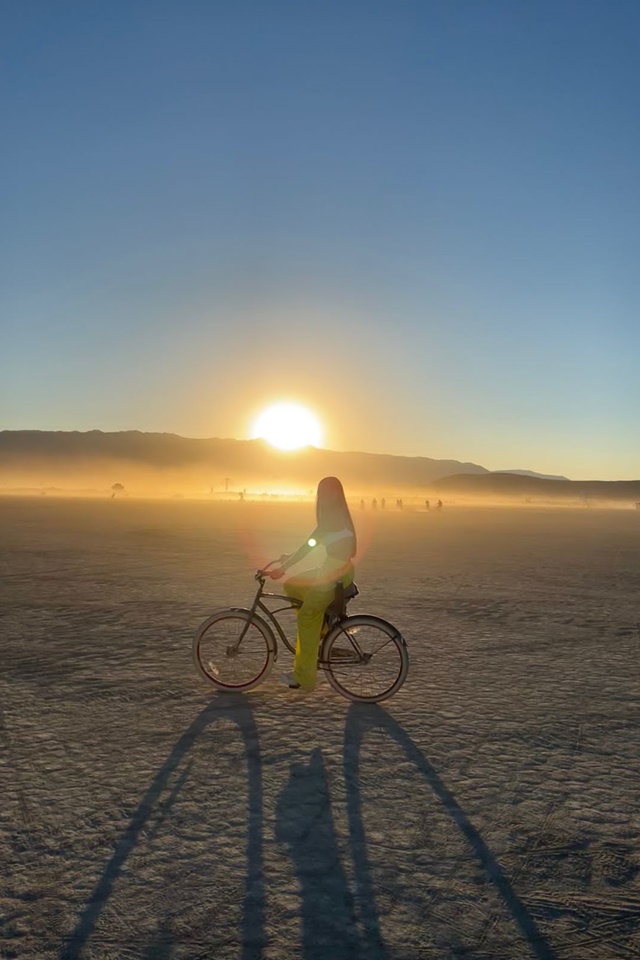 Marcinha Oliveira no Burning Man