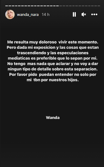 Print de Wanda Nara