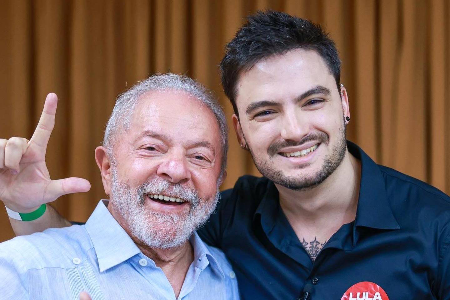 Felipe Neto posta encontro com Lula e diz: “É hora de vencer o ódio” |  Metrópoles