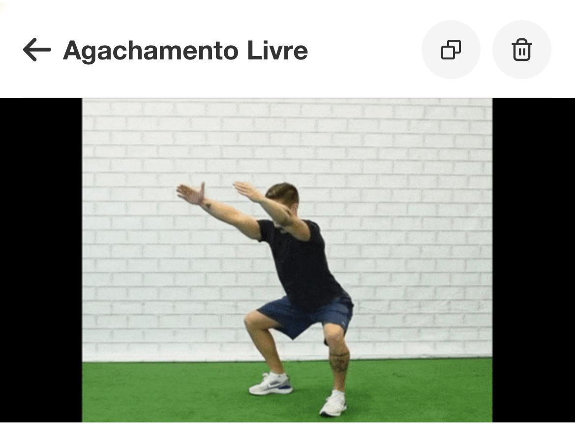 Homem fazendo exercício de agachamento livre - Metrópoles