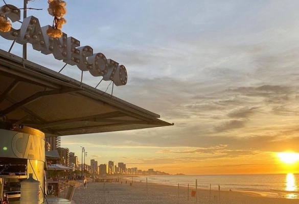 Posto 12 - Quiosque Caneco 70, na Praia do Leblon - Metrópoles