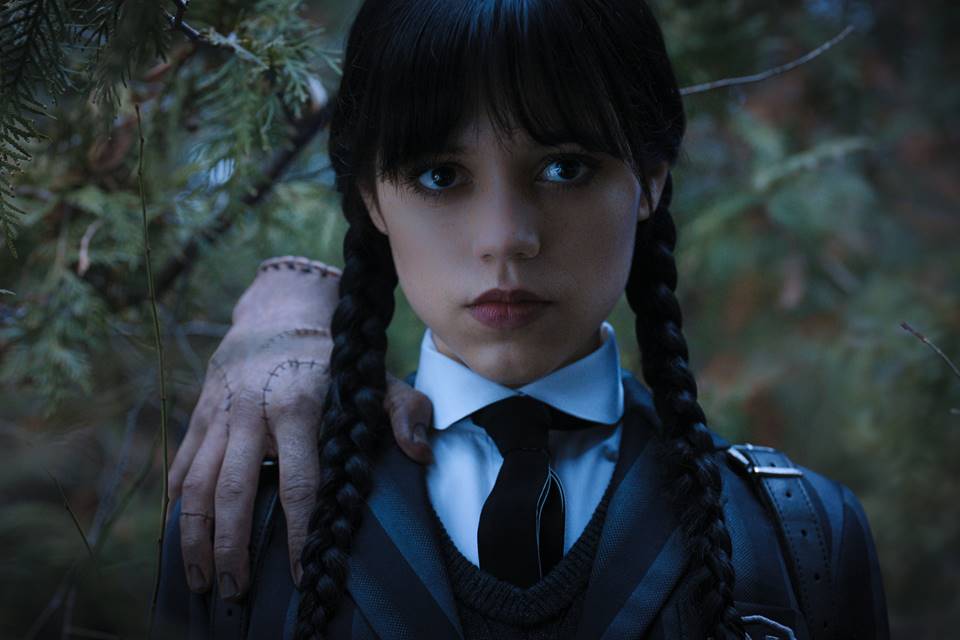 Jenna Ortega como Wandinha Addams