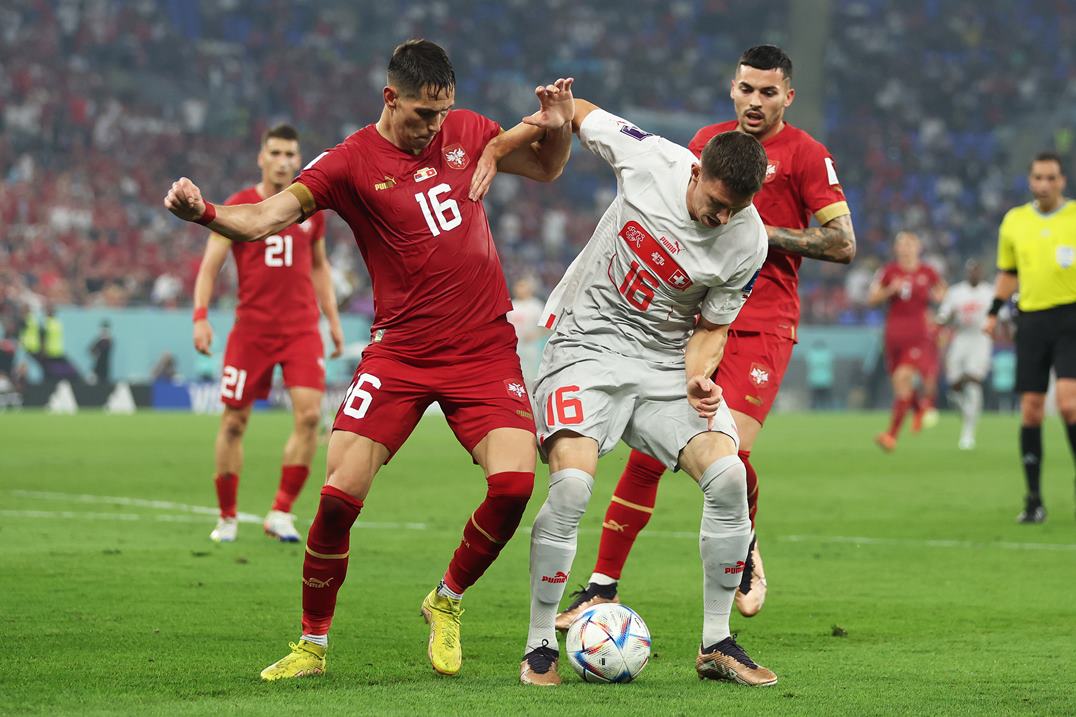 Copa do Mundo - Sérvia - Suíça - 