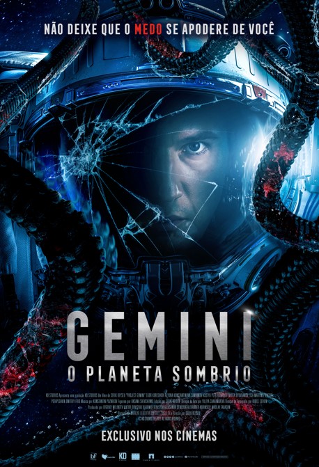 Foto colorida pôster Gemini: o Planeta Sombrio