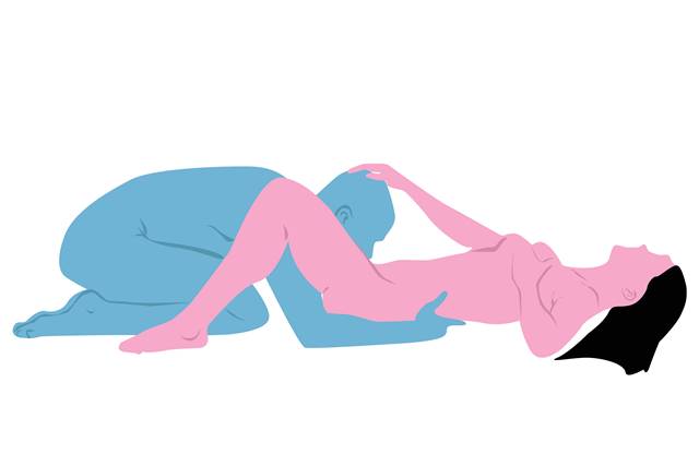 Ilustração posição sexual - Metrópoles