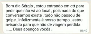 Golpe de falso aluguel em praia de SP