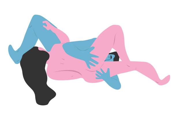 Ilustração de posição sexual - Metrópoles