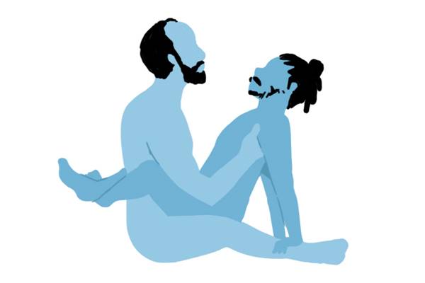 Ilustração de posição sexual - Metrópoles