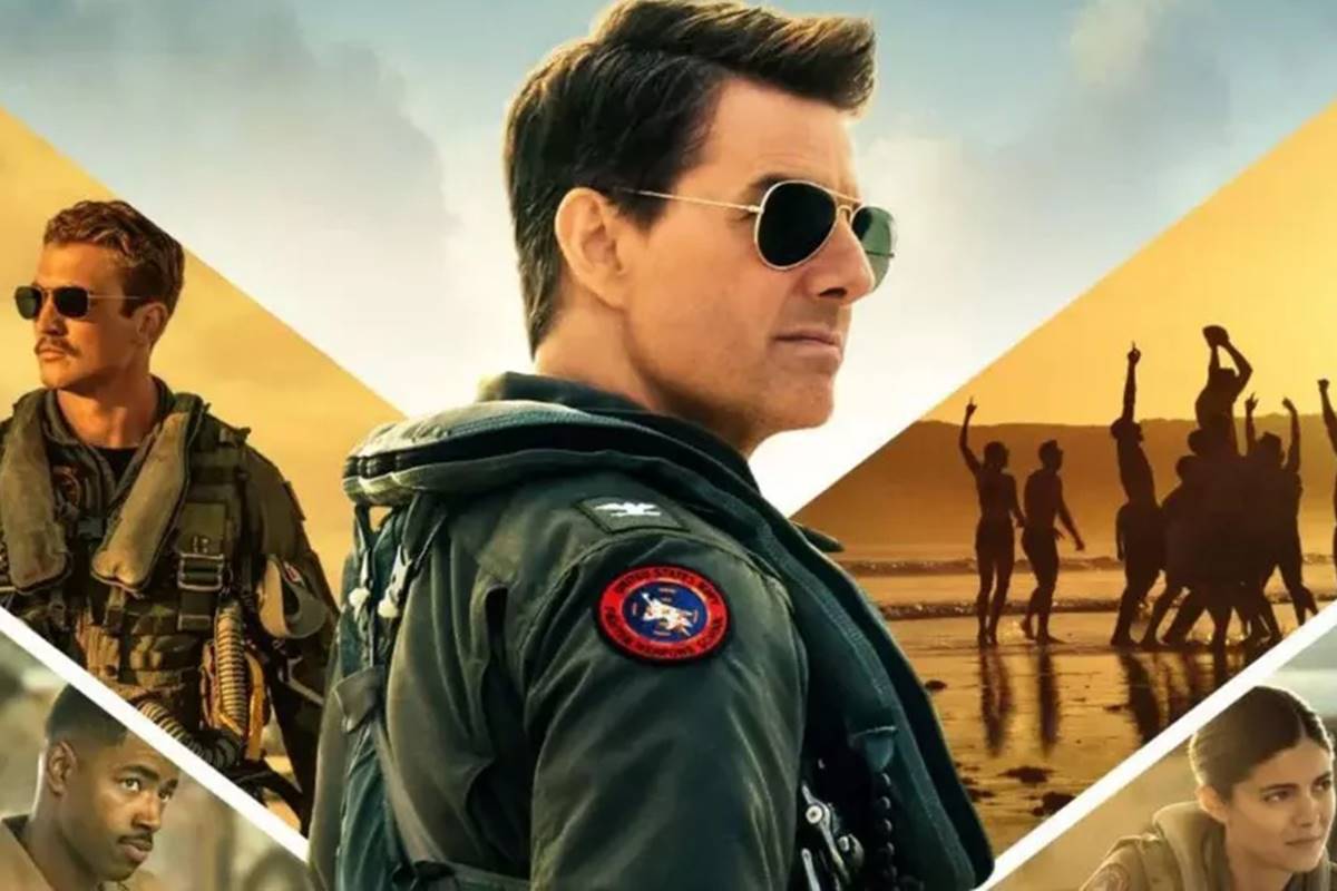 Foto colorida do filme Top Gun: Maverick - Metrópoles 