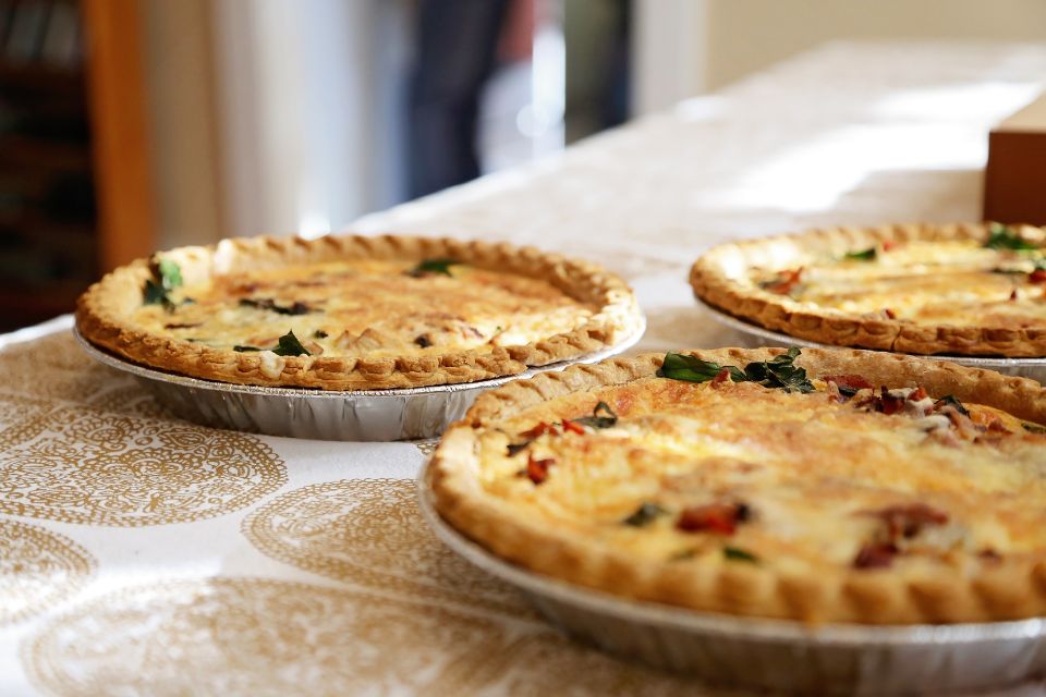 Quiche de linguiça calabresa