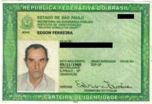 Edson Ferreira, acusado de homicídio em SP