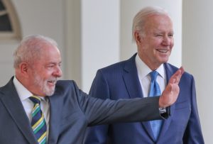 Lula e Joe Biden na Casa Branca