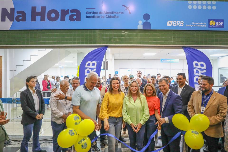 Governadora em exercício entrega reforma do Na Hora do Gama