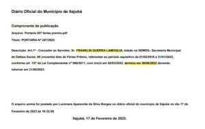 documento com partes destacadas