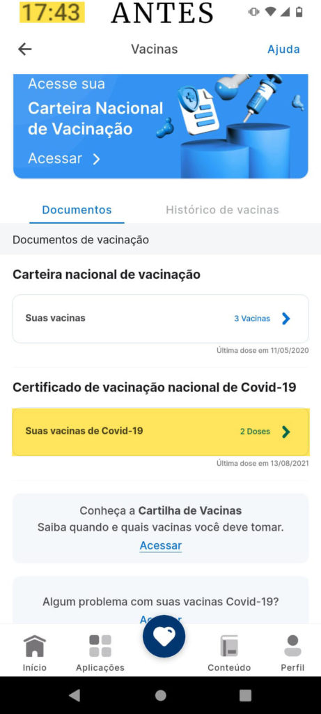 Golpista inclui vacina da Covid falsa no sistema do Ministério da Saúde