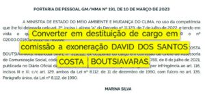 foto de documento com parte destacada